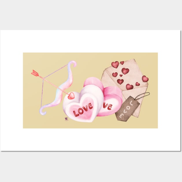 Adorable Valentine Wall Art by Viper Unconvetional Concept